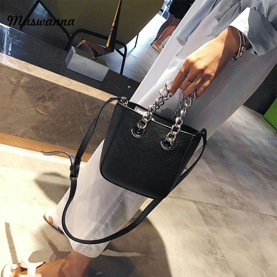 

Designer Brand Magnetic Buckle Women Handbag PU Soft Leather Grain Female Bag Chain Shoulder Messenger Bag Mobile Phone Bag 2019