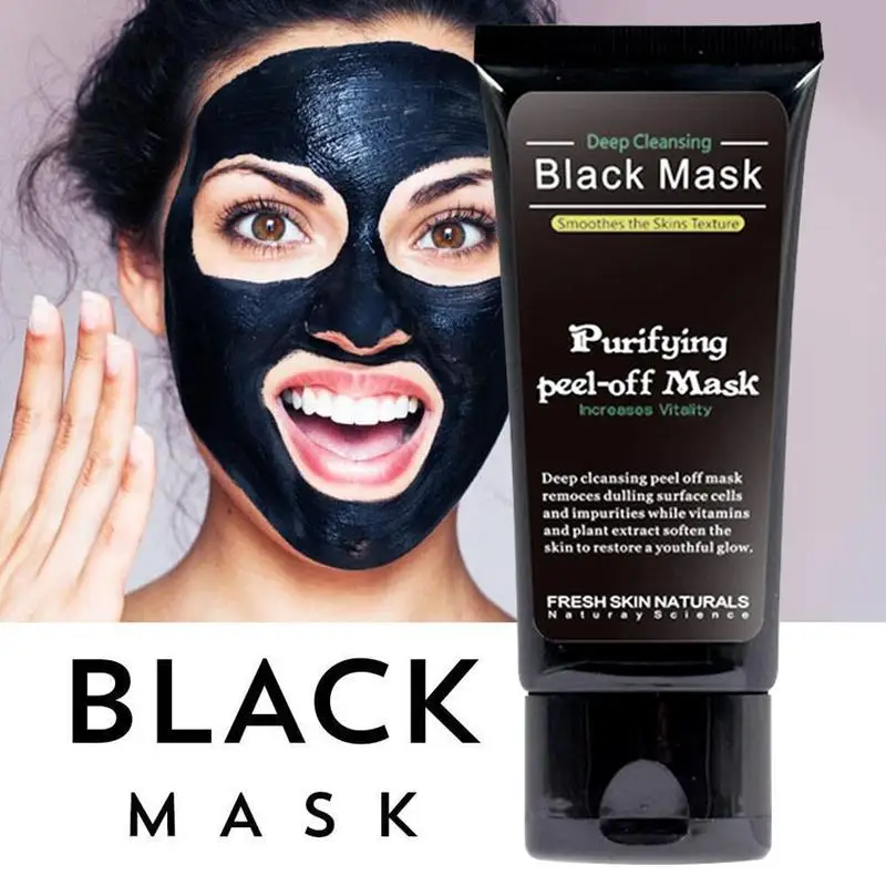 Mineral Mud Black Face Mask Collagen Nourishing Mask / 100 Nature