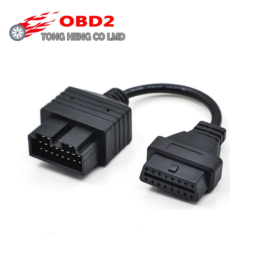 Для KI 20 контактный до 16 OBD 2 II Женский сканер штрих кода для устройства чтения sd