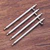 HENGRC Stainless Steel Quick Release Spring Bar 4pcs Silver Metal Watchband Repair Tool 16mm-24mm Strap Link Pin Accessories ► Photo 2/6