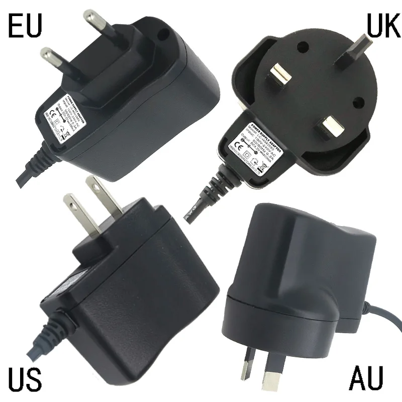New AC 100 240V to DC 4.2V 800mA Power Supply Adapter Universal Charger US/EU/UK/AU Plug 5.5*2.1mm for LED Light Fast Shipping|eu to au plug|ac dc universalus charger - AliExpress