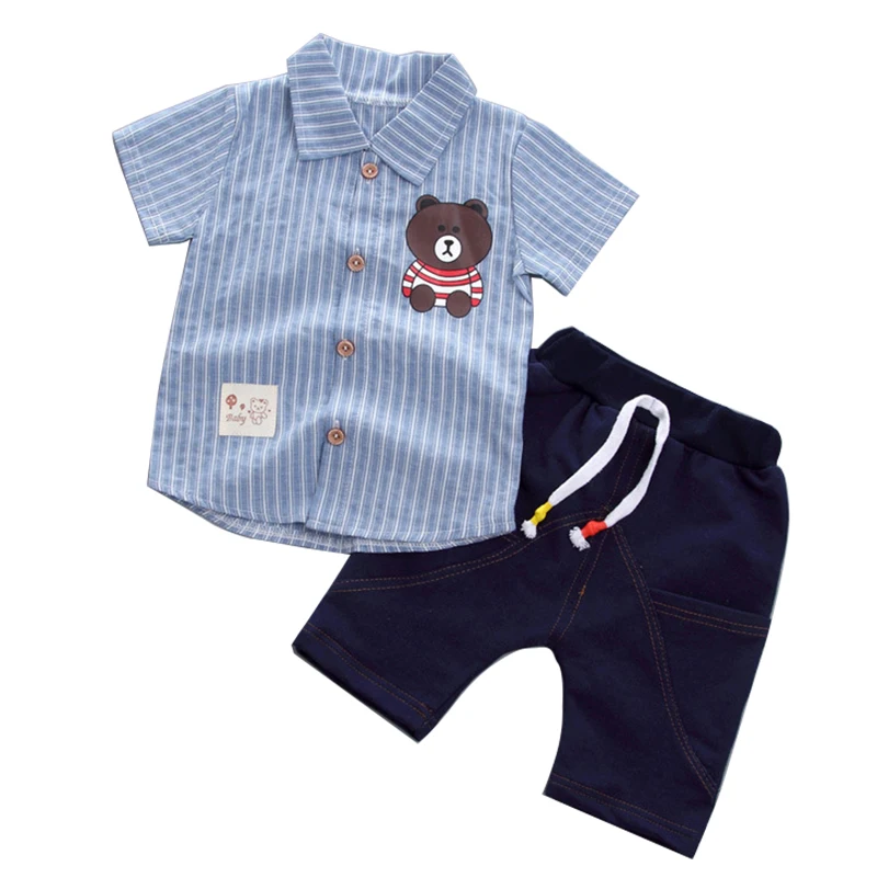 

Kids Clothes For Boys Clothing Sets 2019 Summer Toddler Boys Clothes Set Outfits Boys Sport Suit Children Clothes 1 2 3 4 5 Year