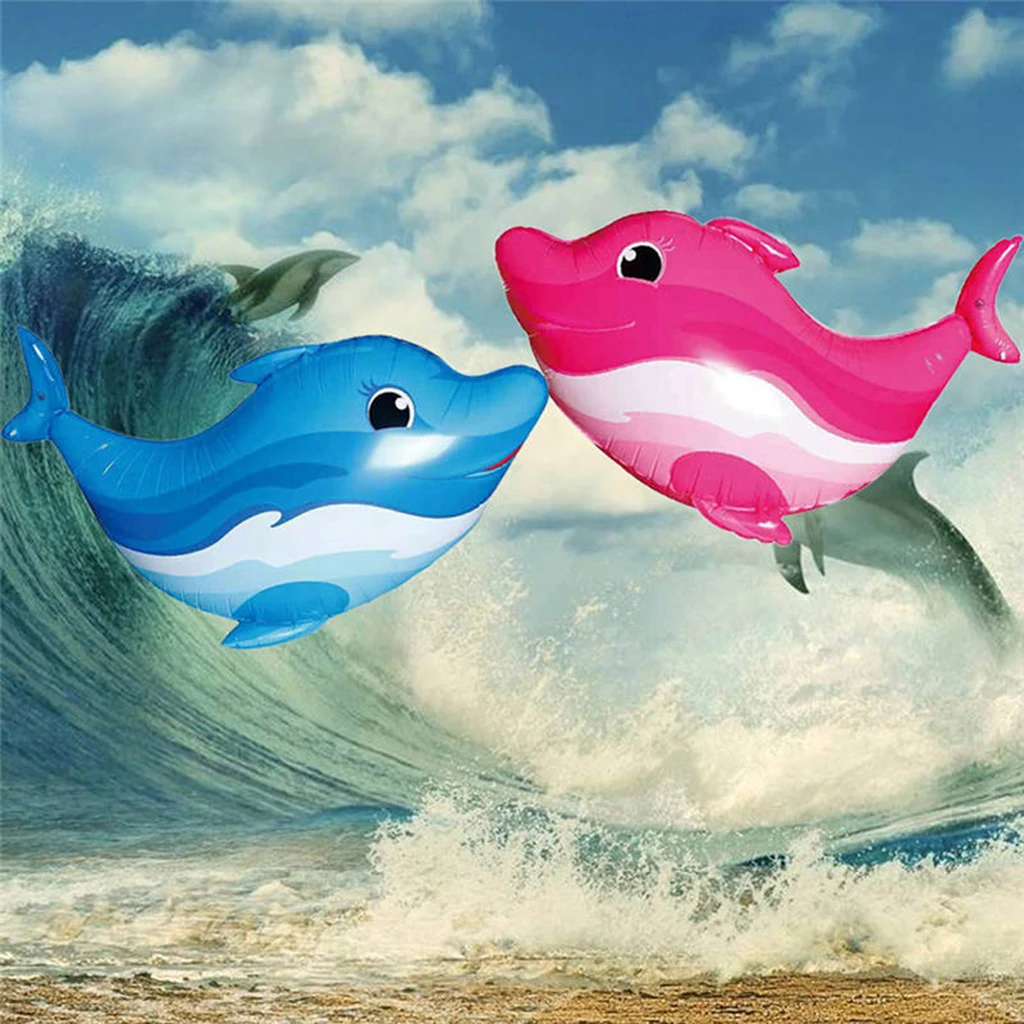 Infrared RC InflatableRemote Controlled Flying Dolphin/Fish Ballon Kids Children Toy Party Favors Birthday Gifts