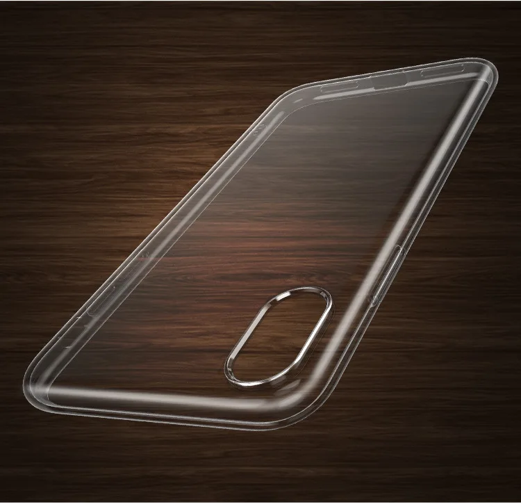 Для iphone X Case роскошный чехол с специальные чехлы ipX Мягкий ТПУ Прозрачный чехол-накладка для Samsung Galaxy прозрачный тонкий чехол для iphone X 50 шт./лот