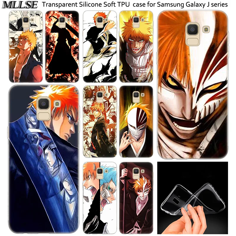 Аниме Bleach Ulquiorra Мягкий силиконовый чехол для Samsung Galaxy J2 J4 J6 J8 2018 J3 J5 J7 2016 2017EU Prime CORE