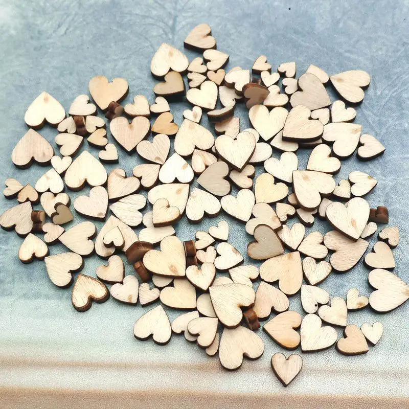 100pcs Size Mixed Love Heart Peach Heart Antique Wooden Button Wedding Table Scatter Map Home Decor 100pcs Size Mixed Love Heart Peach Heart Antique Wooden Button Wedding Table Scatter Map Home Decor