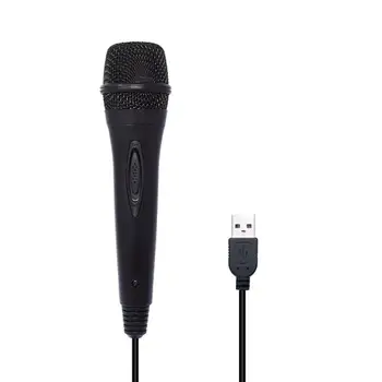 

USB Wired 3m/9.8ft Microphone High Performance Microfone Microfono Inalambrico MIC for Switch PS4 Wii U PC