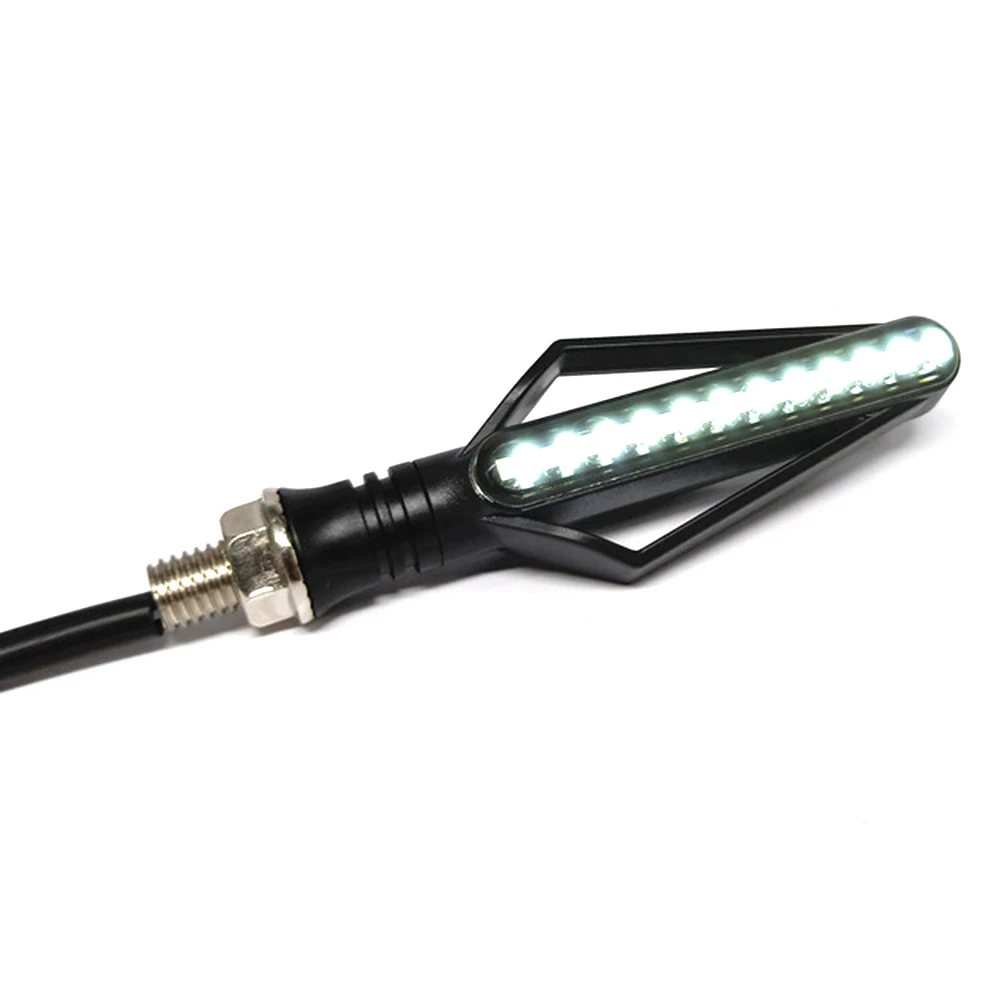 

Motorcycle 24LED two-color water turn signal flashing day line signal indicator Motorcycle accessories
