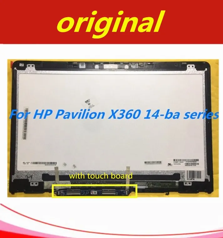 

Original for HP Pavilion X360 14-BA 1366*768 or 1920*1080 Touch Screen Digitizer LCD Display Assembly with touch board