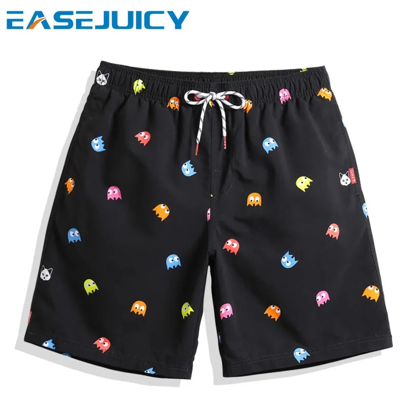 

Men's board shorts bathing suit navy swimsuit surfboard joggers hawaiian bermudas plavky sexy swimwear beach shorts mesh liner