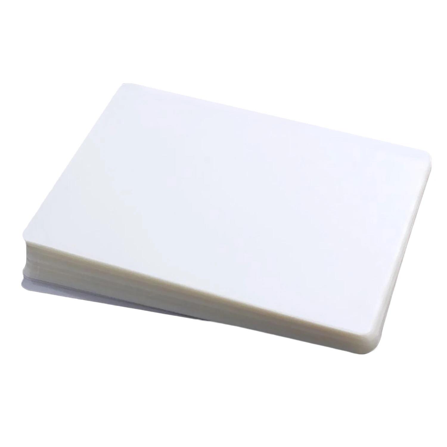 100pcs 7.87 Inch Clear Thermal Laminating Film Plastic Paper Laminator Sheets for Photo Files Card Picture