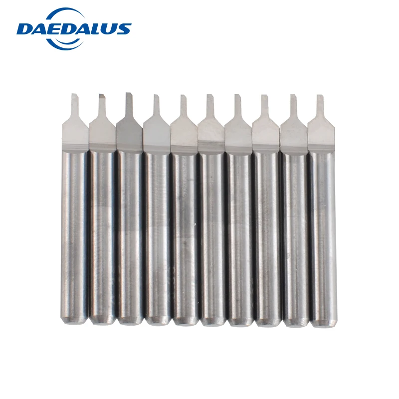 

6MM shank one Flute End bit milling cutter 10pcs Mills router for a router for cnc spindle motor Engraving Bit