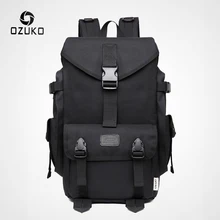 OZUKO, модный Оксфордский мужской рюкзак, Новое поступление, школьный ранец для подростков, мужские дорожные рюкзаки, 15,6 дюймов, сумки для ноутбука, для мальчиков, Mochila