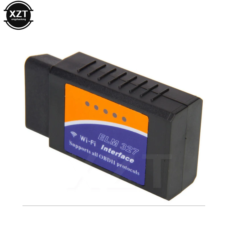 ELM327 OBD2 WI-FI V1.5 автомобильный диагностический 2 ELM 327 сканер Wi-Fi для Android/IOS/Windows 12 V дизельное топливо