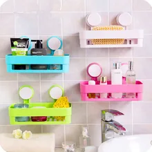 Multi-function Bathroom Wall Mounted Cosmetic Comb Rack Space PP Shelf Storage Organizer Hairdryer Holder Bathroom tool