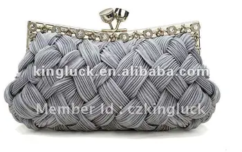 

2016 Hot Sale Frame Satin Evening Bags Two Criss-cross Designer Handbags High Quality Bag Bolsas Hot Style Evening Wedding Bag