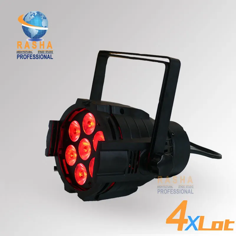 

4X LOT China Stage Light Supplier 7*10W LED Par Can 4in1 RGBW Mini LED Par Light,LED Mega Par38,Stage Light,LED Quad Par Can