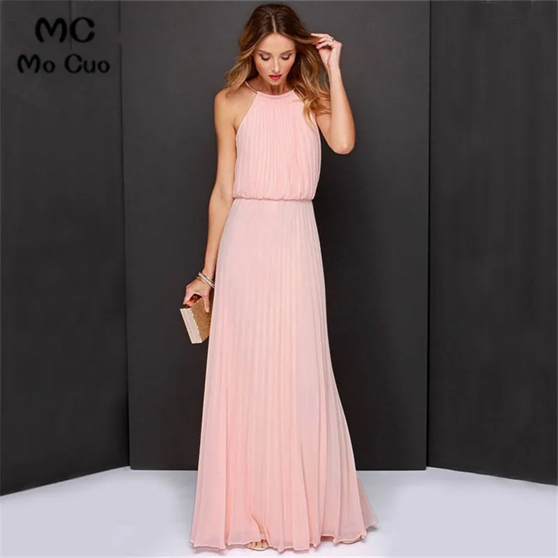 New-Summer-Women-Sleeveless-Halter-Maxi-Cheap-Bridesmaids-Dresses-Elegant-Off-Shoulder-Long-Casual-Beach-Dresses