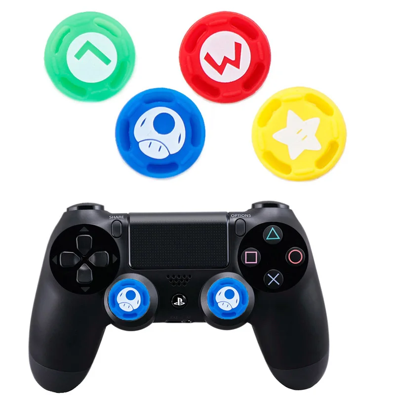 1/2 пара замена силиконовый Thumbsticks джойстик Кепки Крышка для PS3 PS4 xbox одним переключателем Pro GDeals