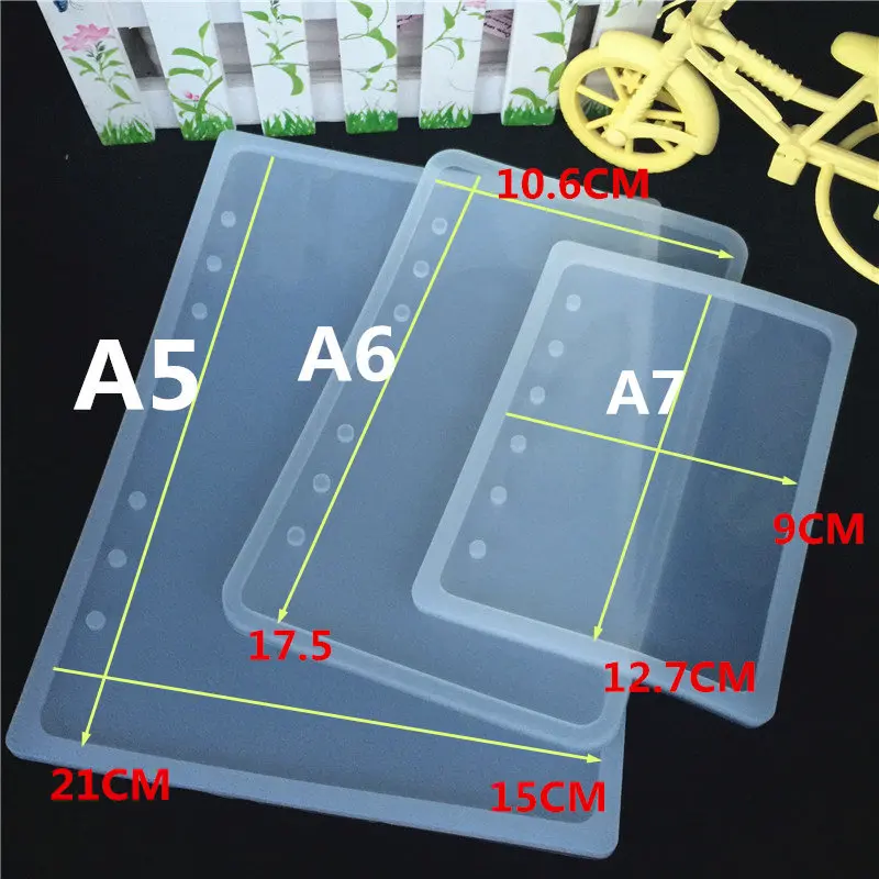 

GLADZGT Soft DIY small notebook mold Silicone Mould Resin Decorative Craft Jewelry Making Mold resin molds for jewelry