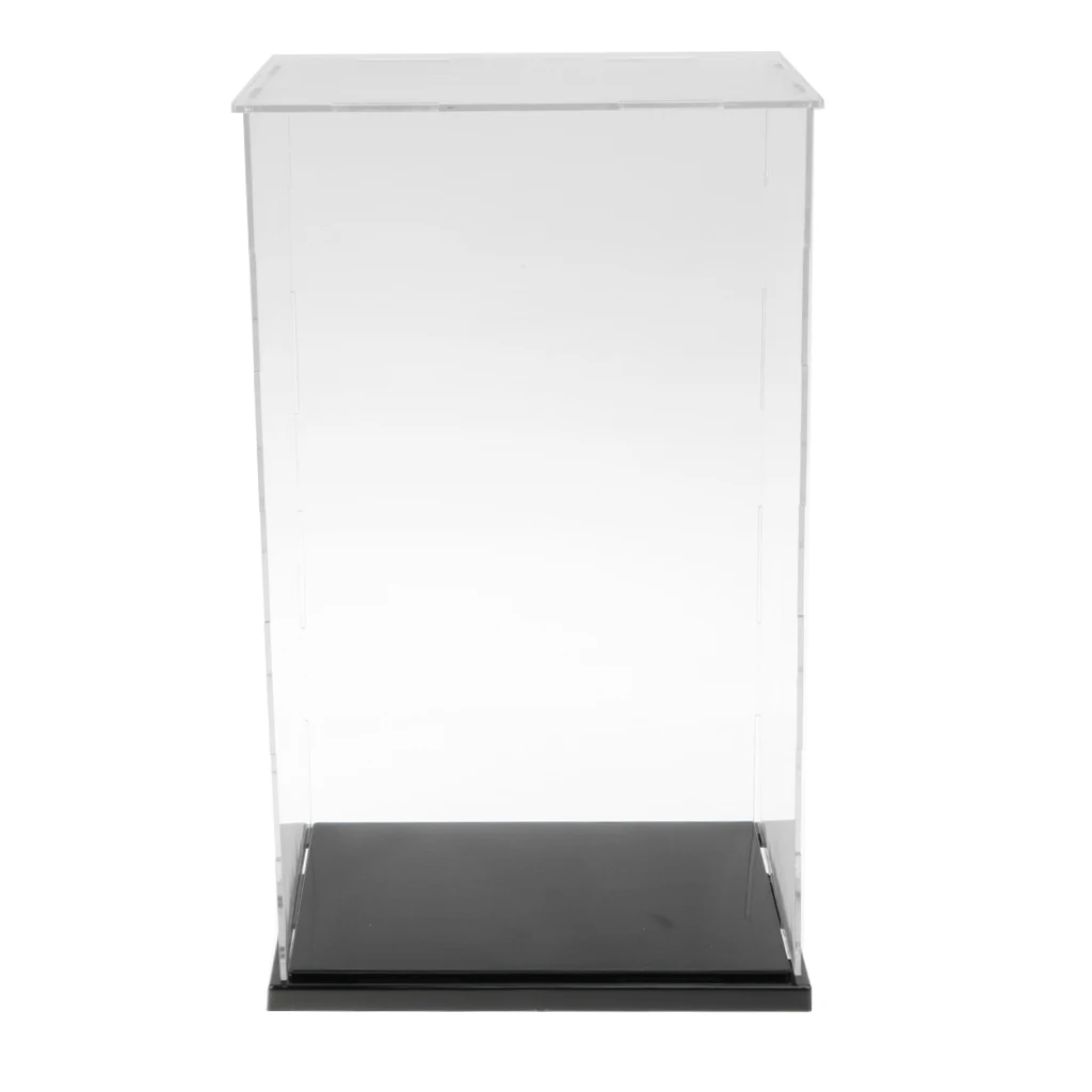 19x15x31 cm Acrylic & Plastic Figures Model Transparent Display Show Case Small Acrylic Box Doll Machine Collection Display Box