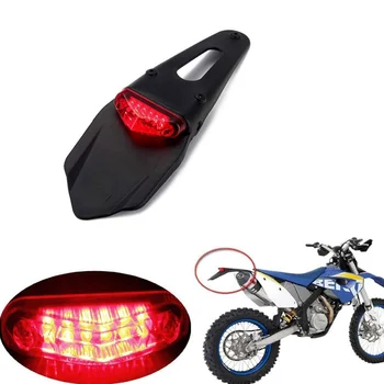 

New Motorcycle LED Tail Light&Rear Fender Stop Enduro Taillight MX Trail Super Moto Accessories