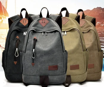 

by dhl or ems 50pcs Retro Men bag canvas bag Casual men's shoulder bag Korean version of school bags
