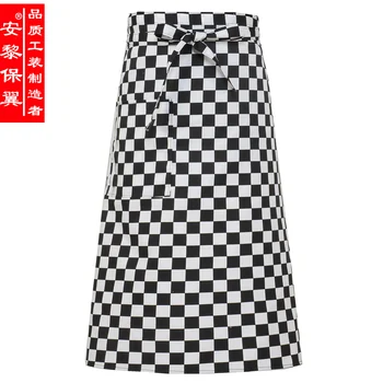 

Chef apron Hotel half apron kitchen overalls apron Customizable half apron printed LOGO