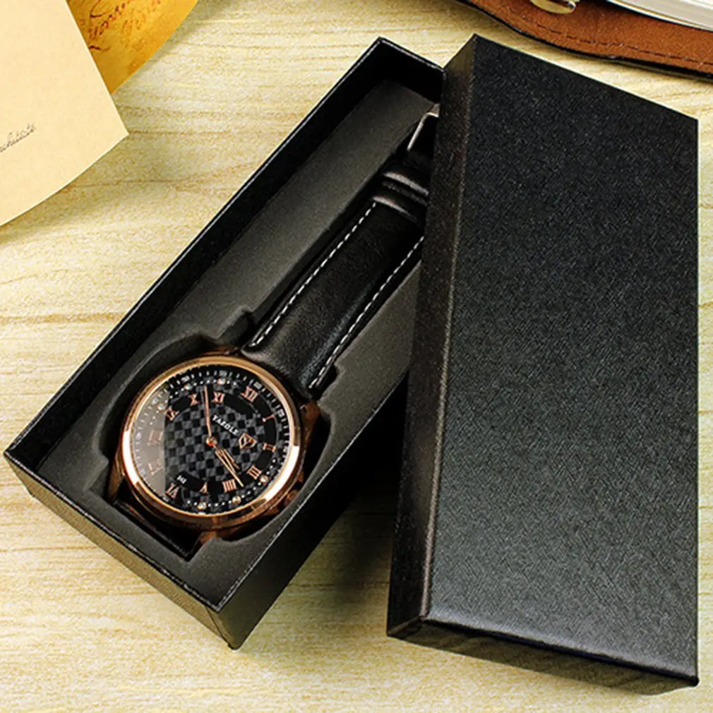 Высококачественная коробка для часов лучший подарок прочная подарочная упаковка чехол для браслета браслет ювелирные изделия коробки для часов удобные