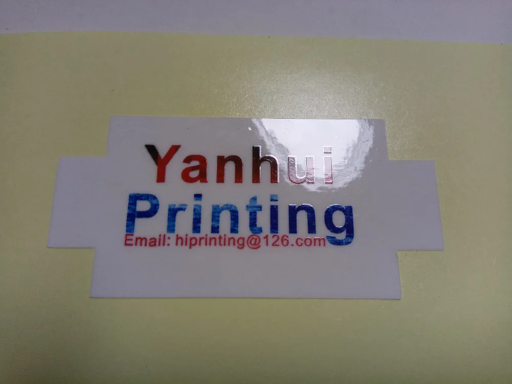 17x5 см виниловые наклейки печать/глянцевая laminatd