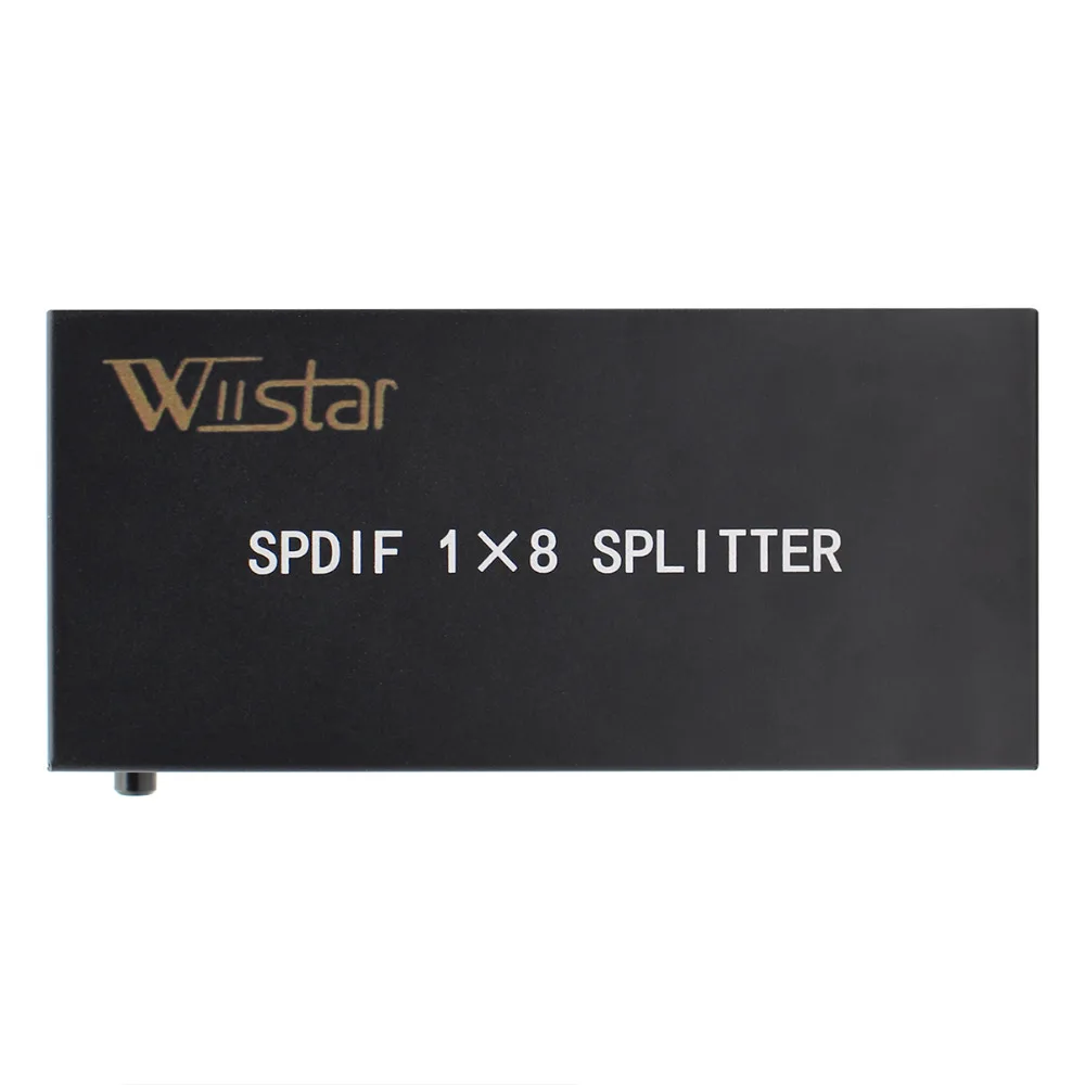 New Style SPDIF/TOSLINK Digital Optical Audio Splitter 1x8 Audio Amplifier Support DTS/Dolby With Power Adapter Free Shipping New Style SPDIF/TOSLINK Digital Optical Audio Splitter 1x8 Audio Amplifier Support DTS/Dolby With Power Adapter Free Shipping