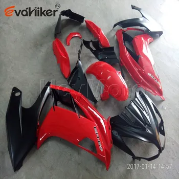 

Custom ABS Plastic fairing for ER6F 2012 2013 2014 2015+5Gifts+red