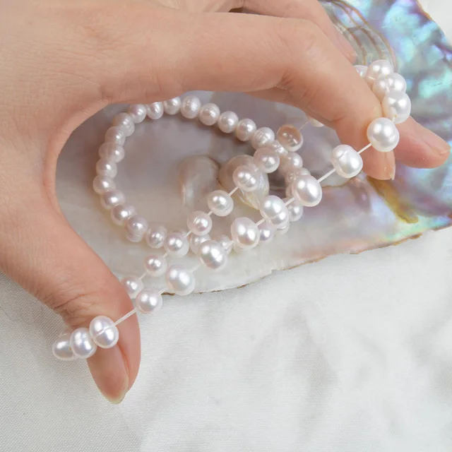 Bracelet Perle Blanche