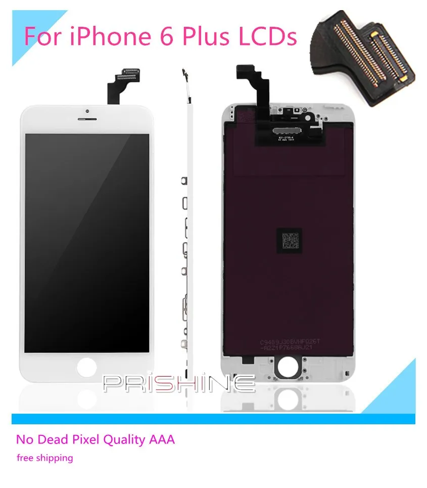 For IPhone 6 Plus LCD 5 PCS LOT None Spot AAA Full Assembly With Screen Replacement