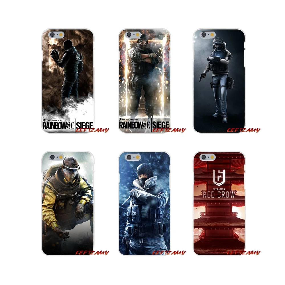 Чехлы для телефонов Xiaomi Redmi Note 6A MI8 Pro S2 A2 Lite Se MIx Max 2 3 F1 Oneplus 6T Games Rainbow Six Siege Valkyrie Logo |