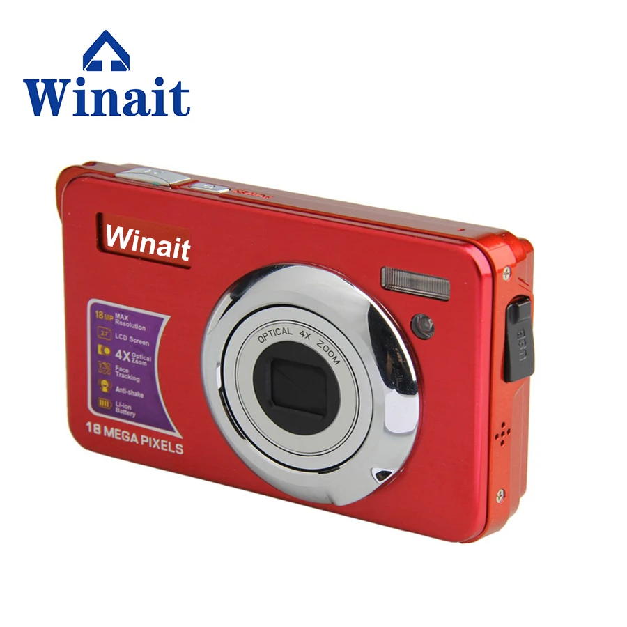 

rechargeable lithium compact digital camera DC-530A max18mp with 2.7'' TFT display  free shipping