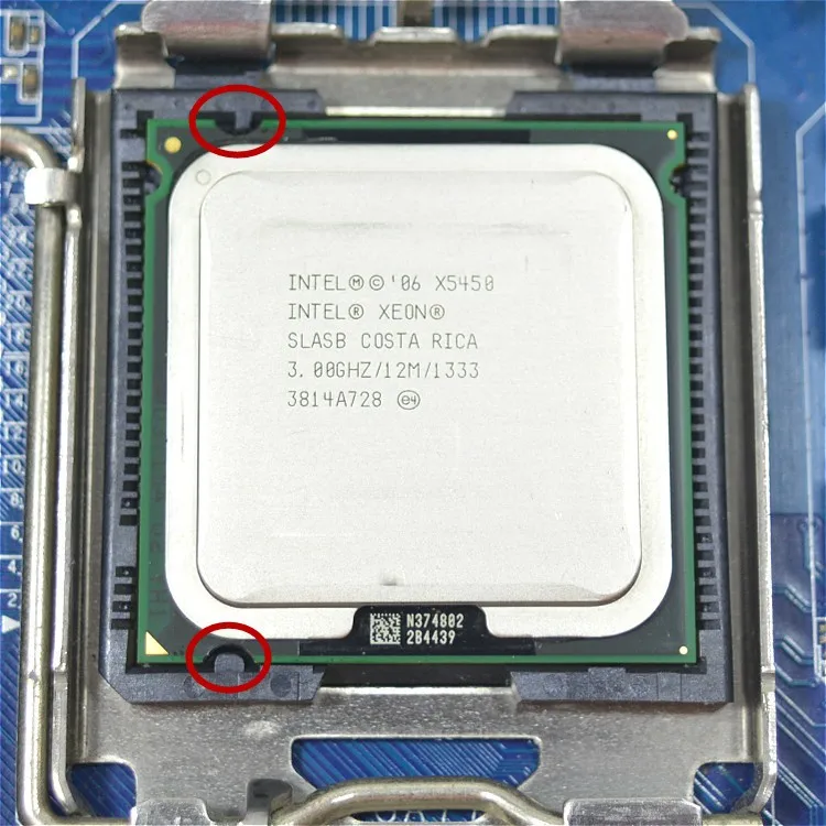 Процессор Intel Xeon X5450 3,0 ГГц 12 МБ 1333 МГц cpu работает на материнской плате LGA775