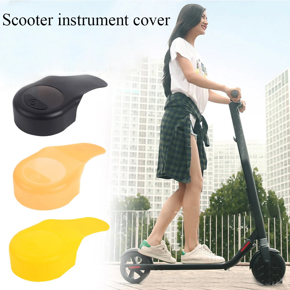 

Panel Cover Protective Case Outdoor Accessories Adhesive Dashboard Silicone Electric Scooter Waterproof For Ninebot ES1 2 3 4