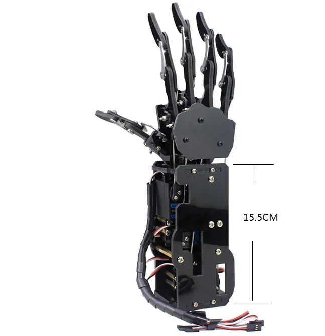 Робот Механическая рука коготь гуманоид правая рука с сервоприводы в сборе
