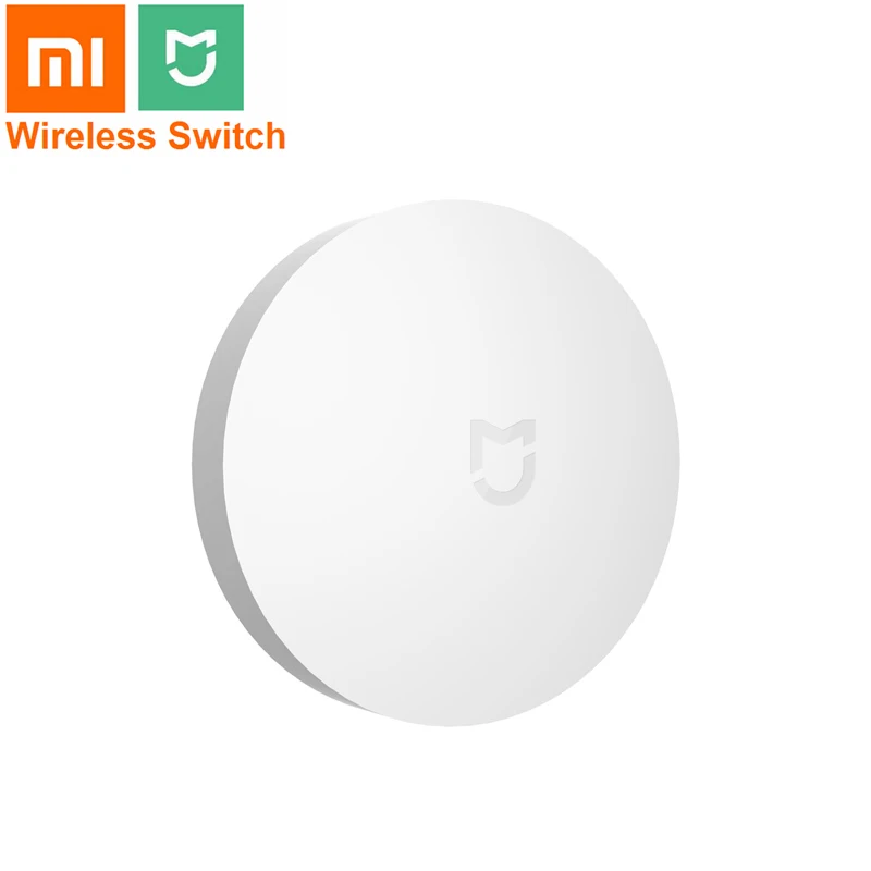 Xiaomi Mijia Умный домашний комплект шлюз Zigbee дверной оконный датчик человеческого тела датчик температуры и влажности беспроводной переключатель розетка куб - Цвет: wireless switch