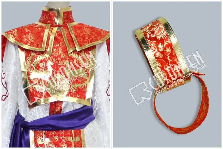 Косплей ONSEN Dynasty Warriors 4 Zhou Yu Shuu Костюм на заказ любой размер|cosplay costume|dynasty warriorscustom
