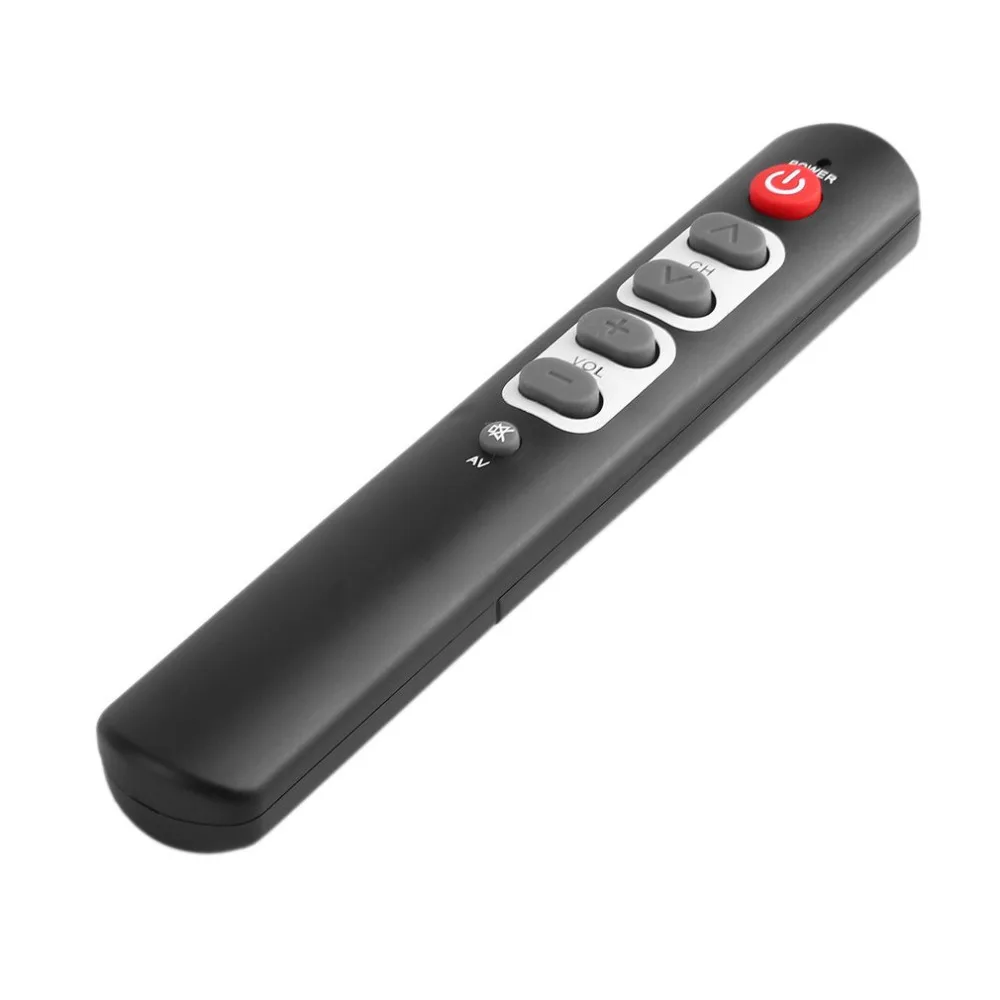 

Universal 6 Keys Learning Remote Control with Big Buttons Wireless Controller Unit Replacement for TV STB DVD HIFI 433 MHz HOT