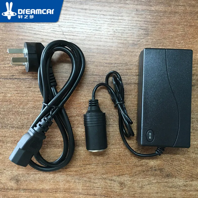 

12VCar Cigarette Lighter Power Converter Adapter Inverter Car to Home Car Washer Power Adapter Supply
