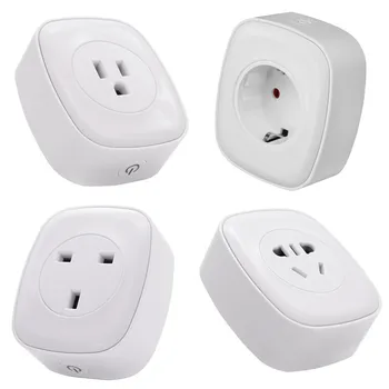 

120 pcs Smart Plug 16A Home Automation Wifi Socket Wireless Remote Control EU/US/AU/UK Wifi Socket Working with Alexa and Google