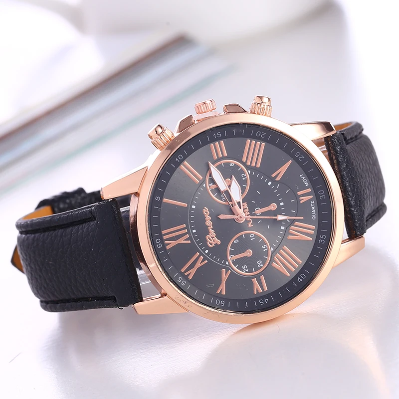 Luxury Brand Leather Quartz Watch Women Ladies Men Fashion Bracelet Wrist Watch Wristwatches Clock relogio feminino masculino