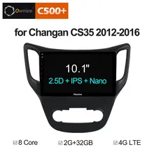 Ownice C500+ G10 10.1″ Android 8.1 2.5D IPS Car DVD GPS Navi Radio Stereo Player For CHANGAN CS35 2G+32G Support Car Play 4G DAB