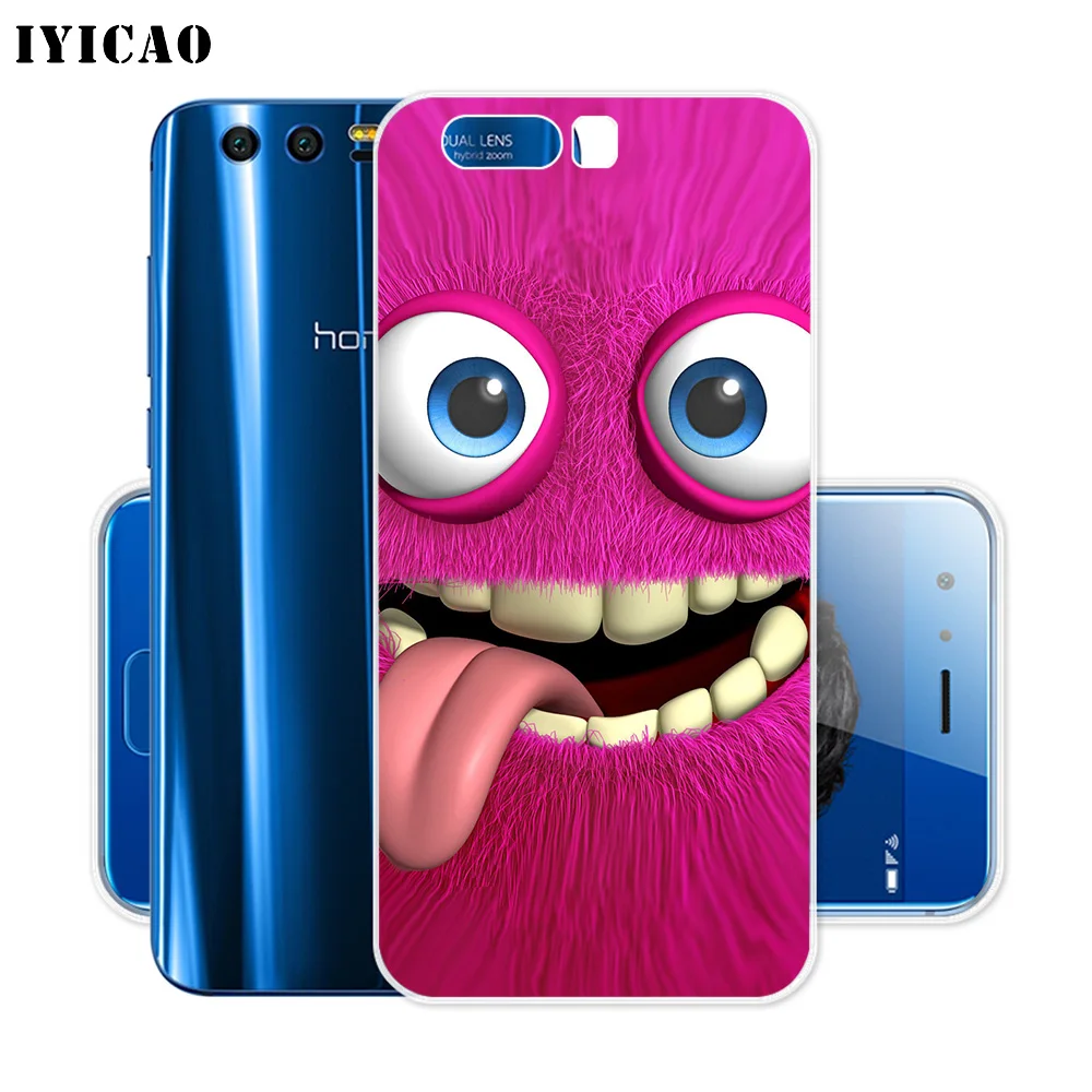 Мягкий силиконовый чехол IYICAO для Huawei Y9 Y7 Y6 Prime 2018 Honor 8C 8X 8 9 10 Lite 7X 7C 6A 7A