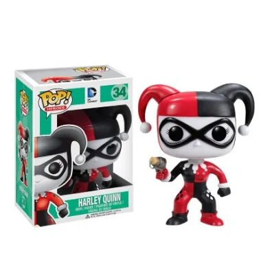 

Funko pop Original DC Universe Comics Heroes: Harley Quinn with Gun Figure Collectible Vinyl Figure Model Toy with Original box