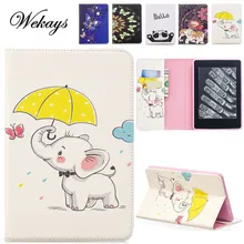 Wekays For Amazon Paperwhite 1/2/3 Cartoon Butterfly Leather Fundas Case For Amazon Kindle Paperwhite 1 2 3 6.0 inch Cover Cases