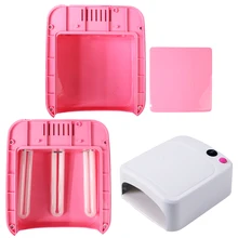 2 цвета 36 Вт УФ ногти фототерапии машина лампы гелевые ногти сушилка леча для УФ ногтей гели лак для ногтей Книги по искусству инструменты